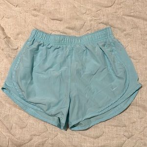 Blue Nike Dri Fit Shorts